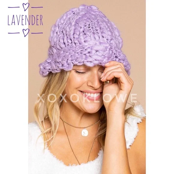 POL Knit Hat Cap 2 Colors - Picture 3 of 16